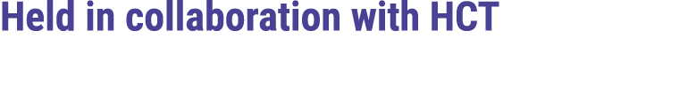 Held in collaboration with HCT 