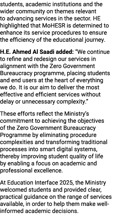 students, academic institutions and the wider community on themes relevant to advancing services in the sector. HE hi...