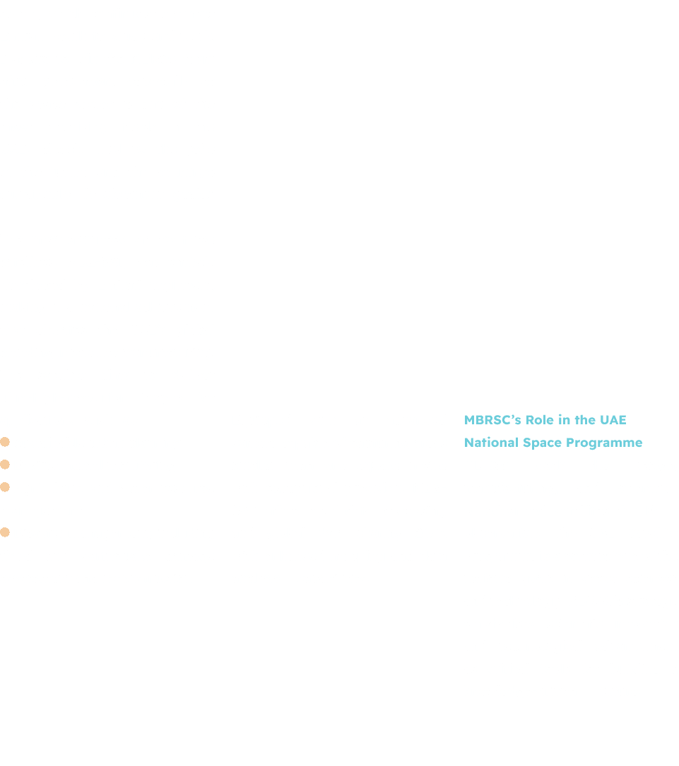 sector, which continues to attract Emirati youth to study and work. I aspire to join the MBRSC team after graduation,...
