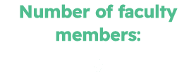 Number of faculty members: 9